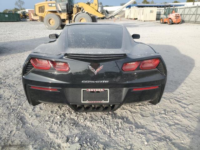 1G1YB2D79H5103831 - 2017 CHEVROLET CORVETTE STINGRAY 1LT BLACK photo 6