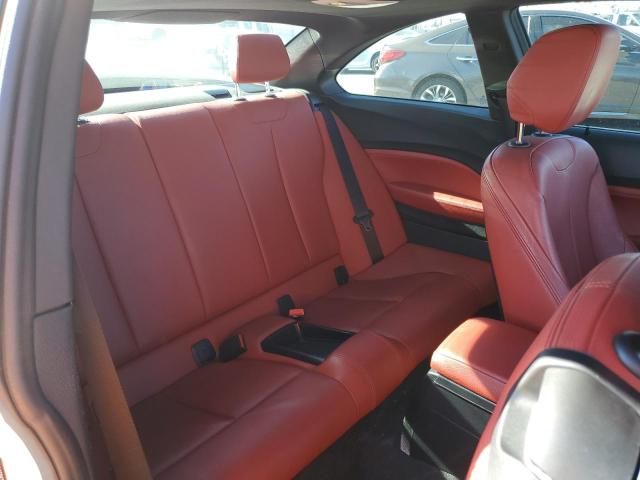 WBA1F9C59GV544943 - 2016 BMW 228 I SULEV WHITE photo 10