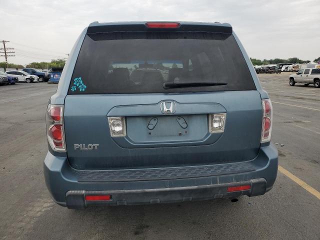 5FNYF28568B005441 - 2008 HONDA PILOT EXL BLUE photo 6
