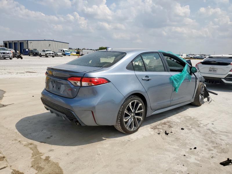 JTDP4RCE0LJ039538 - 2020 TOYOTA COROLLA SE Графитовый фото 3