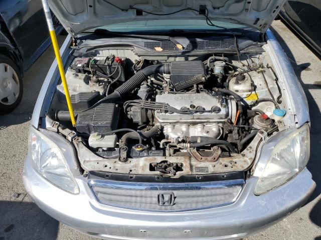 2HGEJ6616YH551886 - 2000 HONDA CIVIC BASE SILVER photo 11