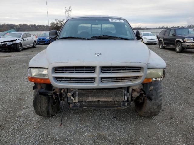 1B7GG2AN7YS793586 - 2000 DODGE DAKOTA QUAD SILVER photo 5