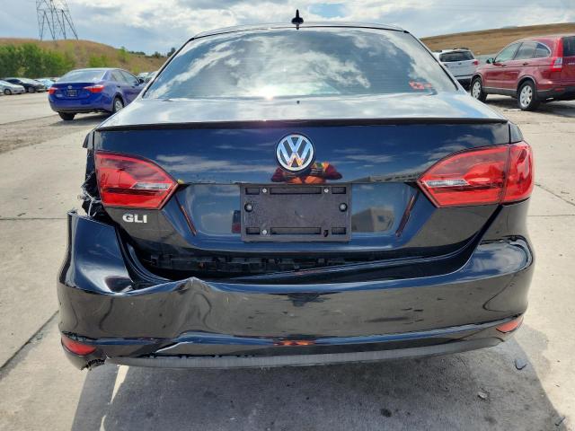 3VW567AJ8DM414891 - 2013 VOLKSWAGEN JETTA GLI BLACK photo 6