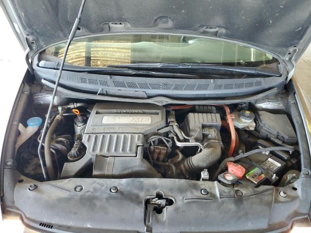 JHMFA36288S021355 - 2008 HONDA CIVIC HYBRID GRAY photo 11