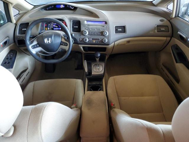 JHMFA36288S021355 - 2008 HONDA CIVIC HYBRID GRAY photo 8