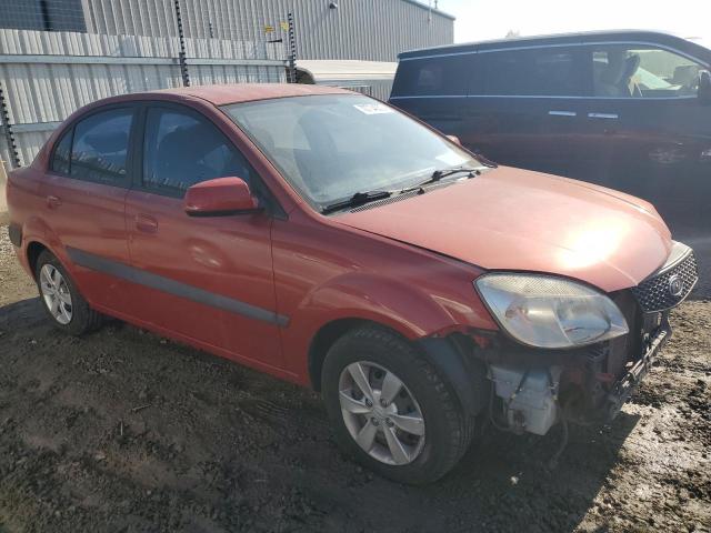 KNADE223296461018 - 2009 KIA RIO BASE ORANGE photo 4