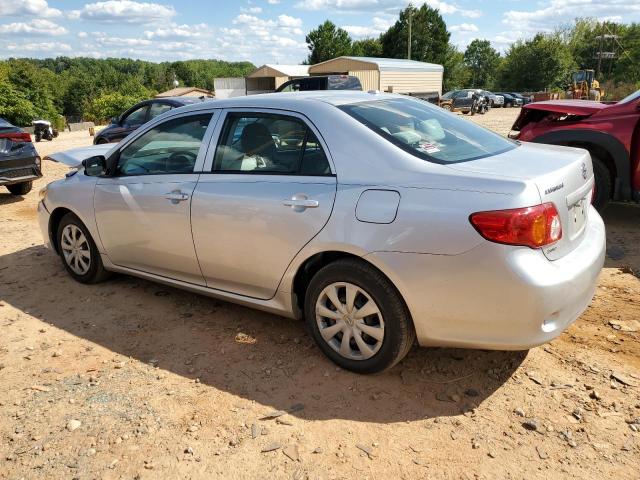 JTDBL40E09J006438 - 2009 TOYOTA COROLLA BASE SILVER photo 2