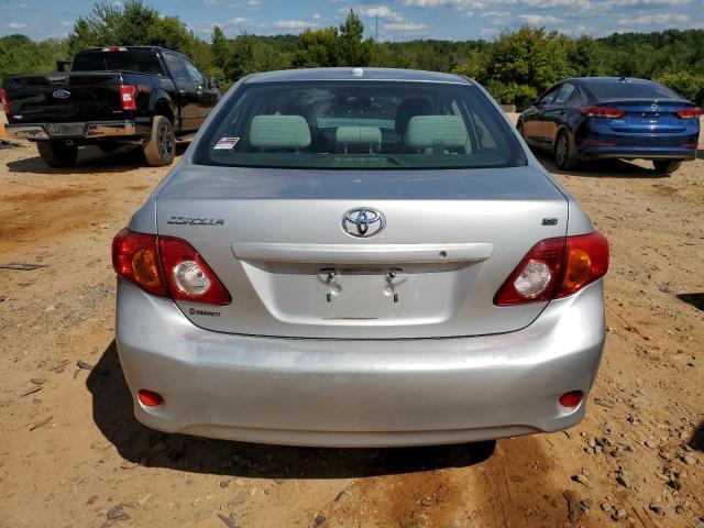 JTDBL40E09J006438 - 2009 TOYOTA COROLLA BASE SILVER photo 6