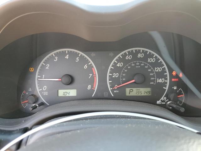 JTDBL40E09J006438 - 2009 TOYOTA COROLLA BASE SILVER photo 9