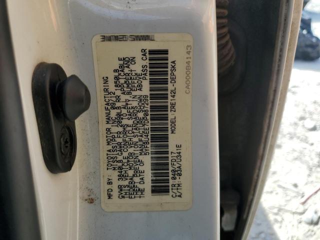 5YFBU4EE7DP087299 - 2013 TOYOTA COROLLA BASE أبيض صورة 13