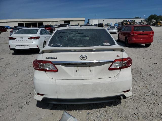 5YFBU4EE7DP087299 - 2013 TOYOTA COROLLA BASE أبيض صورة 6