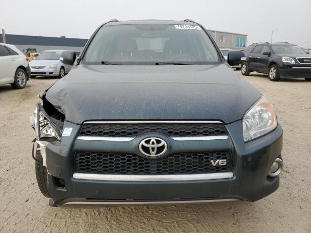 2T3DK4DVXCW085079 - 2012 TOYOTA RAV4 LIMITED BLUE photo 5