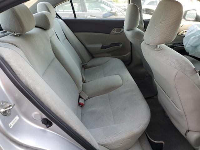 19XFB2F59CE329276 - 2012 HONDA CIVIC LX ვერცხლისფერი ფოტო 10