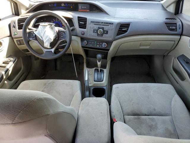 19XFB2F59CE329276 - 2012 HONDA CIVIC LX ვერცხლისფერი ფოტო 8
