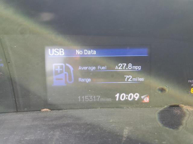 19XFB2F59CE329276 - 2012 HONDA CIVIC LX ვერცხლისფერი ფოტო 9