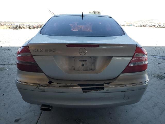WDBTJ65J45F145172 - 2005 MERCEDES-BENZ CLK 320C SILVER photo 6