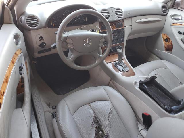 WDBTJ65J45F145172 - 2005 MERCEDES-BENZ CLK 320C SILVER photo 8