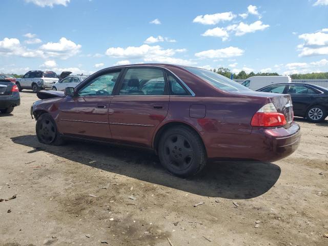 4T1BF28BX3U276851 - 2003 TOYOTA AVALON XL MAROON photo 2