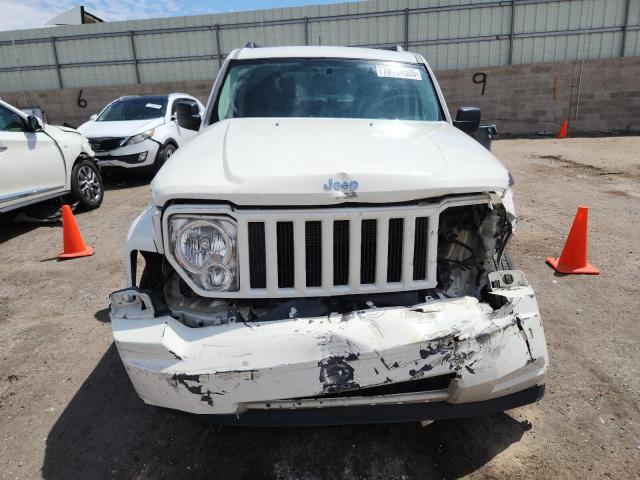 1J8GN28K98W186463 - 2008 JEEP LIBERTY SPORT WHITE photo 5