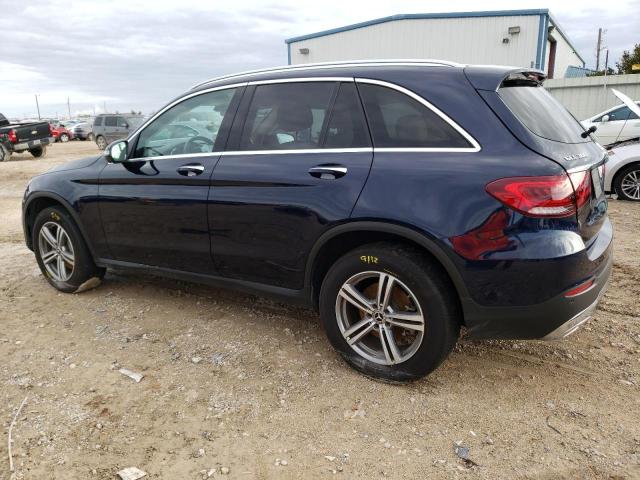 W1N0G8EB7MF937377 - 2021 MERCEDES-BENZ GLC 300 4MATIC BLUE photo 2