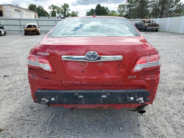 4T1BF3EK4BU155032 - 2011 TOYOTA CAMRY BASE RED photo 6