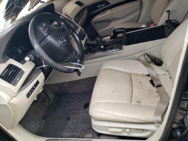 JH4KC1F93EC002759 - 2014 ACURA RLX ADVANCE შავი ფოტო 7