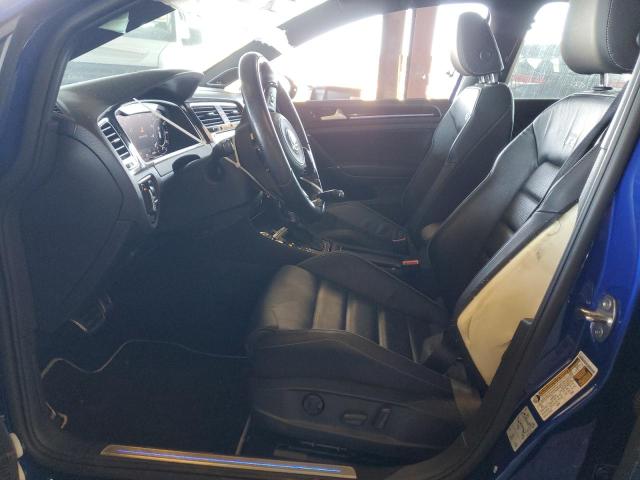 WVWVA7AU8KW190319 - 2019 VOLKSWAGEN GOLF R BLUE photo 7