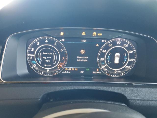 WVWVA7AU8KW190319 - 2019 VOLKSWAGEN GOLF R BLUE photo 9