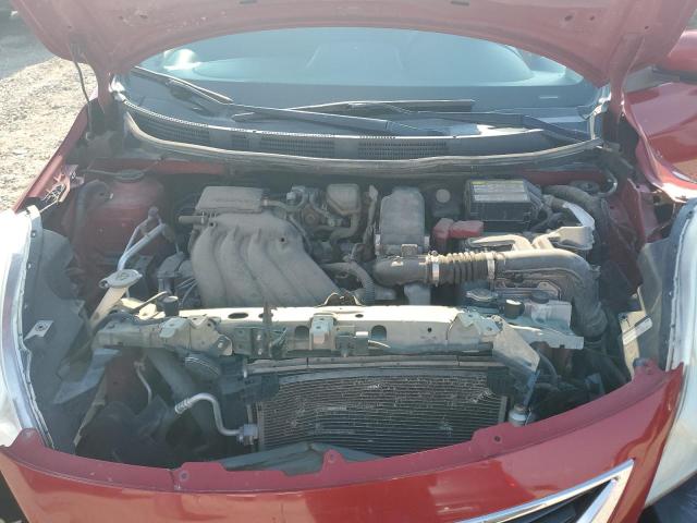 3N1CN7AP1DL884805 - 2013 NISSAN VERSA S წითელი ფოტო 11