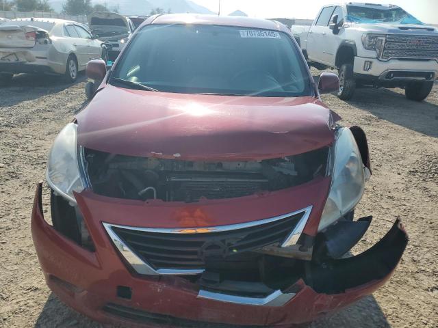 3N1CN7AP1DL884805 - 2013 NISSAN VERSA S წითელი ფოტო 5