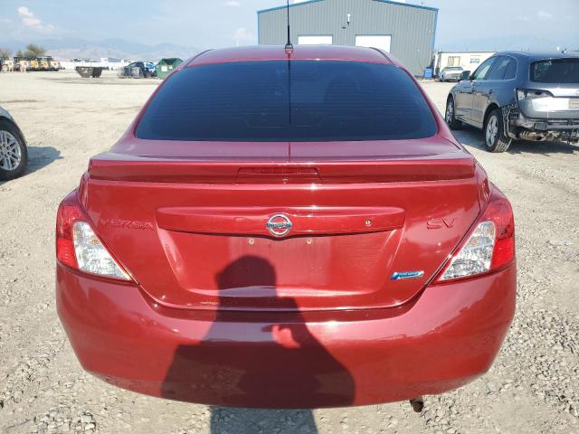 3N1CN7AP1DL884805 - 2013 NISSAN VERSA S წითელი ფოტო 6