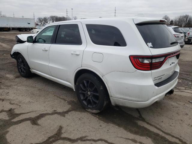 1C4SDJCT1HC630452 - 2017 DODGE DURANGO R/T WHITE photo 2