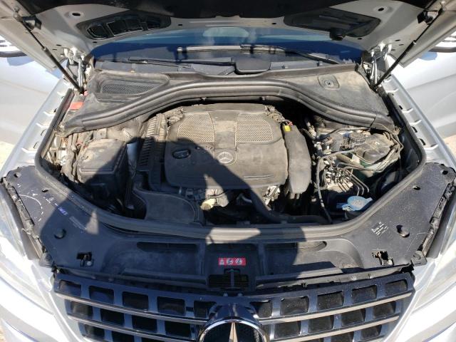 4JGDA5HB5CA002757 - 2012 MERCEDES-BENZ ML 350 4MATIC SILVER photo 12