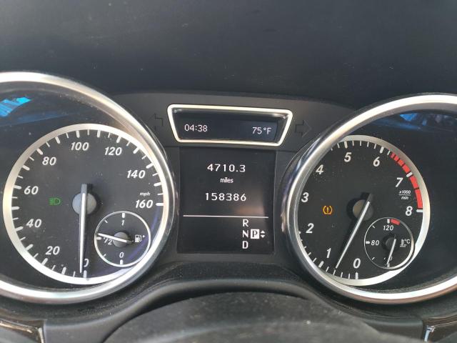 4JGDA5HB5CA002757 - 2012 MERCEDES-BENZ ML 350 4MATIC SILVER photo 9