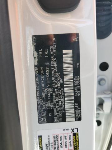 2T2BAMCA8RC059460 - 2024 LEXUS RX 350 BASE WHITE photo 12