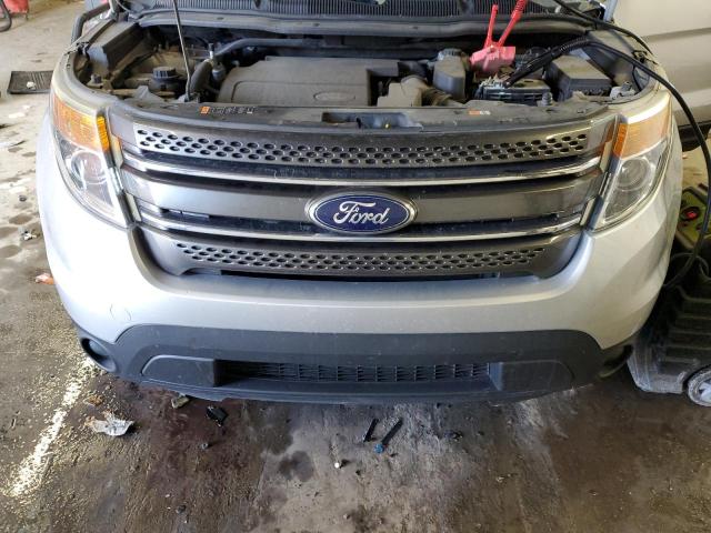 1FM5K8D86FGB00744 - 2015 FORD EXPLORER XLT SILVER photo 12