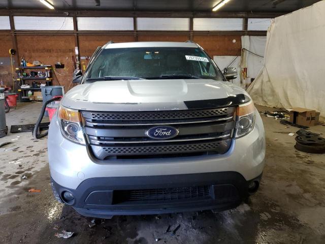 1FM5K8D86FGB00744 - 2015 FORD EXPLORER XLT SILVER photo 5