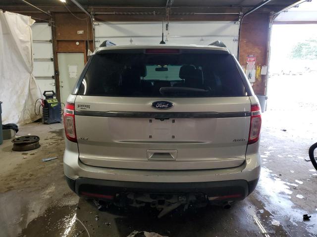 1FM5K8D86FGB00744 - 2015 FORD EXPLORER XLT SILVER photo 6