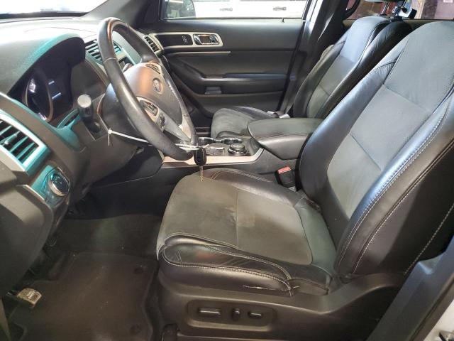 1FM5K8D86FGB00744 - 2015 FORD EXPLORER XLT SILVER photo 7