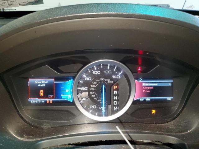 1FM5K8D86FGB00744 - 2015 FORD EXPLORER XLT SILVER photo 9