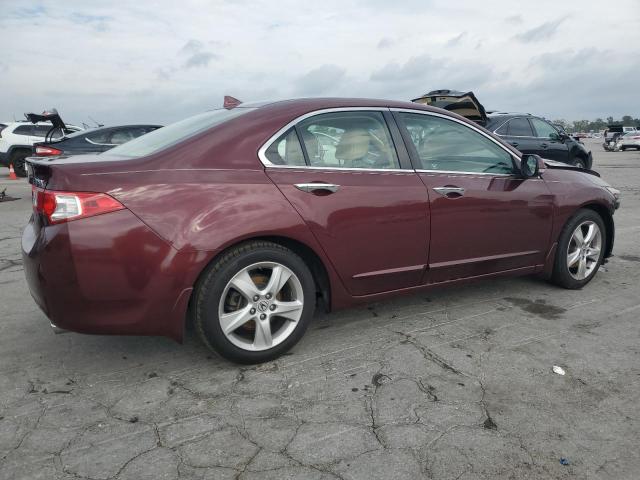 JH4CU2F66AC011768 - 2010 ACURA TSX MAROON photo 3