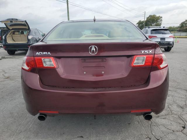 JH4CU2F66AC011768 - 2010 ACURA TSX MAROON photo 6