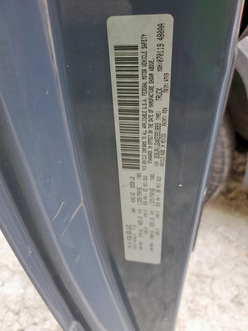 3C6URVJGXKE551893 - 2019 RAM PROMASTER 3500 HIGH Grau Foto 10