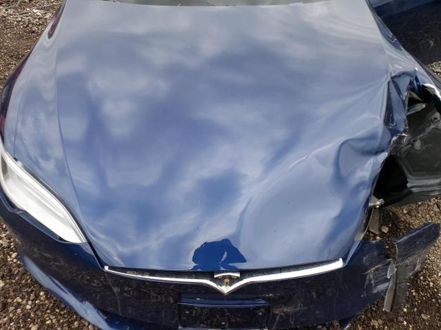 5YJSA1E2XJF261211 - 2018 TESLA MODEL S Կապույտ լուսանկար 11