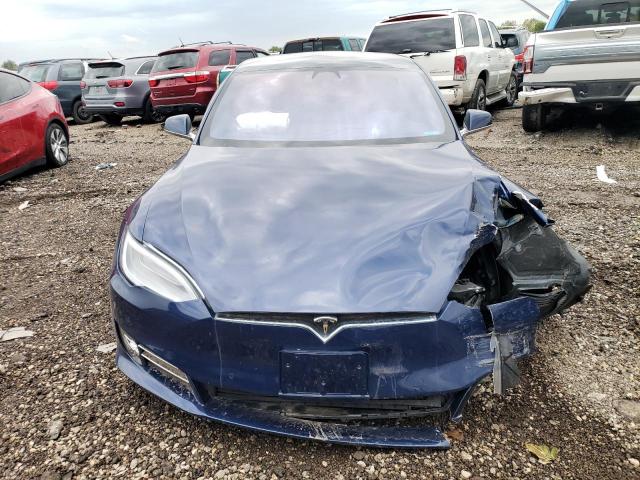 5YJSA1E2XJF261211 - 2018 TESLA MODEL S Կապույտ լուսանկար 5