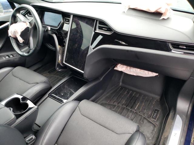 5YJSA1E2XJF261211 - 2018 TESLA MODEL S Կապույտ լուսանկար 8