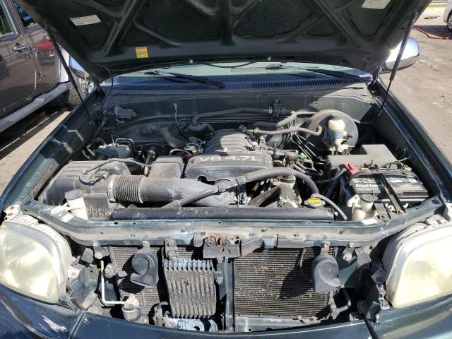 5TBRT341X5S468902 - 2005 TOYOTA TUNDRA ACCESS CAB SR5 GREEN photo 11