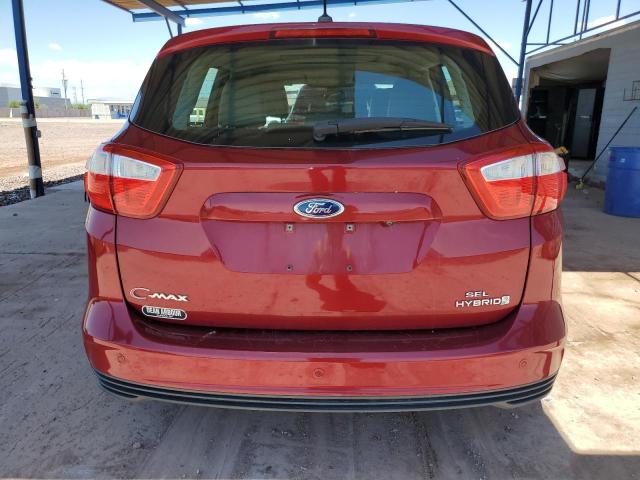 1FADP5BU0DL525371 - 2013 FORD C-MAX SEL RED photo 6
