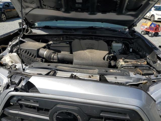 3TMCZ5AN4HM068269 - 2017 TOYOTA TACOMA DOUBLE CAB SILVER photo 11