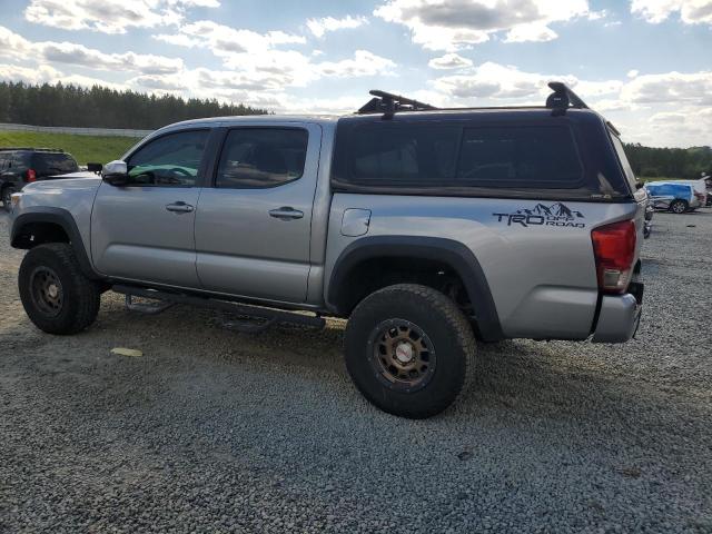 3TMCZ5AN4HM068269 - 2017 TOYOTA TACOMA DOUBLE CAB SILVER photo 2